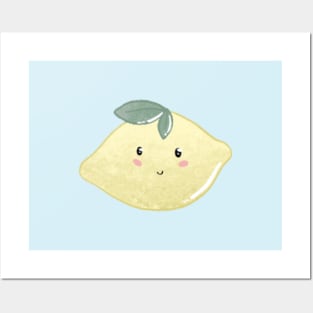 Cute lemon Posters and Art